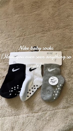 Stylish Nike Baby Socks for Summer Fun