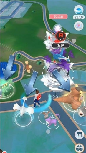 Got Triple Rare Spawn in Same Place #shorts #rare #spawn #catch #pokemon #game #gotcha