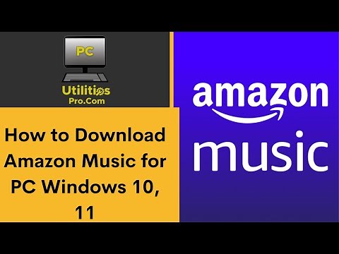 How to Download Amazon Music for PC Windows 10, 11