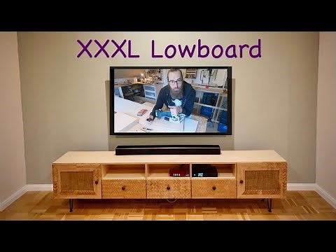 XXXL DIY Lowboard aus Multiplex - Teil 1