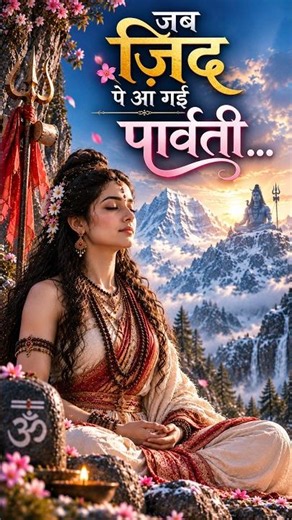 Parvati Song 🙏 | Jab Jid Pr Aagyi Parvati 🔱 | Hanuman Ansh | Neem Karoli Baba #Shorts #viral