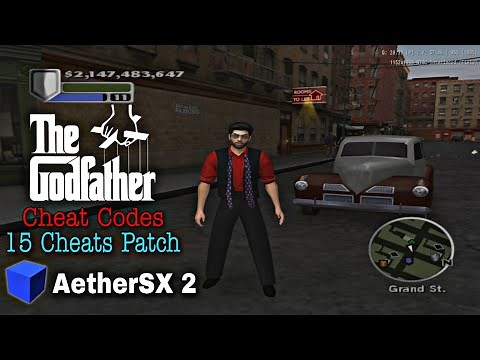 The Godfather PS2 Cheat Codes | Max Wealth & Infinite Health | AetherSX2 | The Godfather Aether SX2
