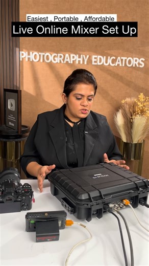 Photography Educators on Instagram: "Online Live Mixer Set Up | Osee Go Stream Mixer @osee.tech ✅Online Editing ✅All In One ✅Portable ✅Affordable Contact : [ osee go stream , online video editing , portable set up , wedding videographer , event video shoot & online editing , live set up ] #photographyeducators #osee #onlinevideo #live #weddingvideographer"