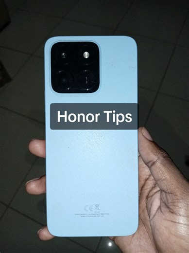 Honor tips