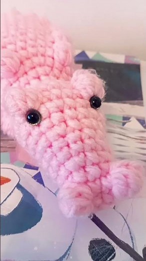 Énorme crocodile au crocodile. tuto disponible sur ma chaine #crochet #faitmain #amigurumi