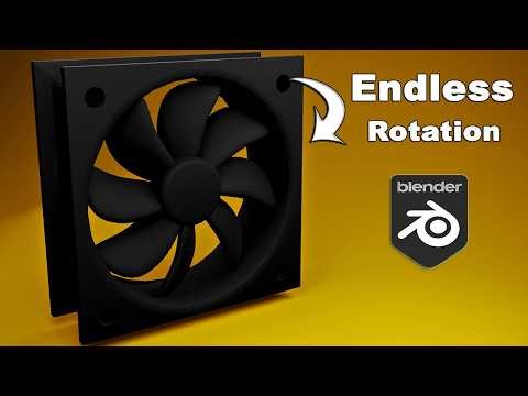 Rotate Objects Forever | Blender Spin Animation