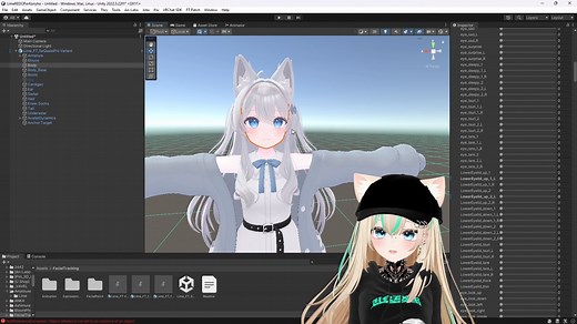 【VRC角色教程/英文】如何给我的角色添加脸部追踪？【Ask Luci B.】