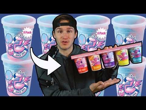 These Cotton Candy Flavors SURPRISED Me!!!