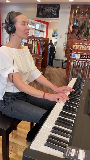 Have you heard the new models in Yamaha's P series? Our instructor, Nina Grove, shows us just how good the new P-143 sounds! #yamaha #yamahapiano #digitalpiano #pianoplayer #howtoplaypiano