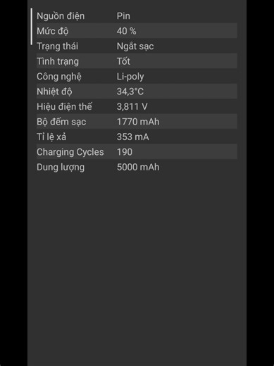 Cách Kiểm Tra Tình Trạng Chai Pin Trên Điện Thoại Android