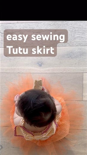 easy sewing Tutu skirt#sewing#diy#sewingtutorial#craft#handmade#