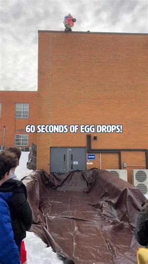 St. Joseph Hill Academy ES on Instagram: "60 seconds of our Egg Drop Engineering Challenge. Our Junior High students completed their Egg Drop Engineering Design Challenge and we’re proud to say every single egg survived the drop except for one! 🥚 Through planning, designing, and constructing protective enclosures, these students worked through the engineering design process while navigating real constraints and materials. Thank you to Hill Maintenance for the assist!"