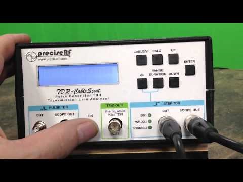 PreciseRF TDR-CableScout Tutorial