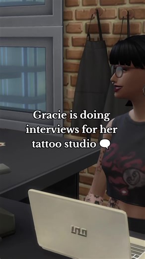 Gracie Interviews Candidates for Tattoo Studio