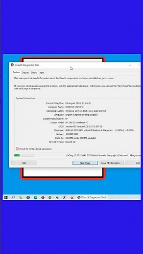 HOW TO CHECK LAPTOP OR PC SPECS WITHOUT AN APPLICATION #learncomputers