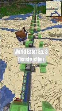 World Eater Ep. 3 -- Construction #minecraft #minecraftbuilding #redstone