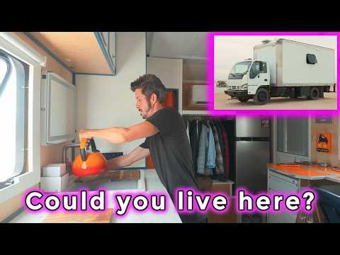 Living in an old box truck in California at Tinyfest 2026