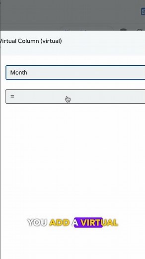 Using Virtual Columns to Enhance Your AppSheet App #shorts #appsheet #virtulcolom