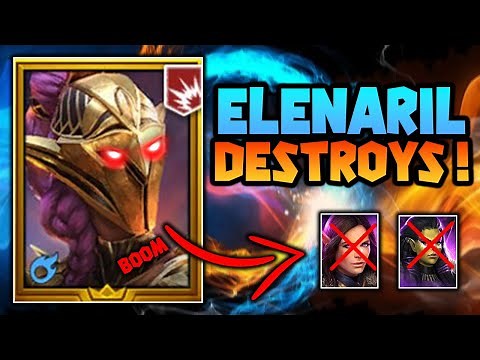 ELENARIL THE DUNGEONS DESTROYER ! | POISON EXPLOSION QUEEN | Champion Guide | Raid Shadow Legends