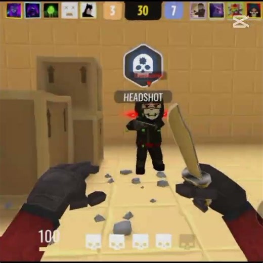 Aimbot In BlockField #shorts #blockfieldpartner