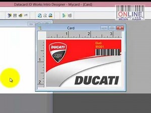 Datacard SD360 Cara print dengan software ID Works