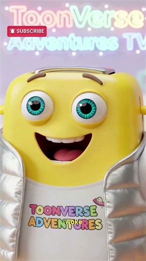 🔥 “This 3D toaster’s morning adventure is popping out of control! #ToonverseAdventuresTV” #shorts