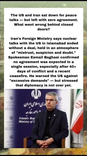 Iran-US Talks Collapse — Was Peace Ever Really On The Table?