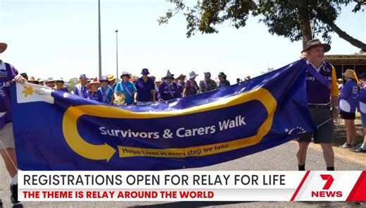 Did you catch us on 7News Wide Bay tonight? 🎥📺 We were featured on 7NEWS Wide Bay tonight sharing some exciting updates for the 2026 Bundaberg & Fraser Coast Relay For Life 🙌 Thank you 7News Wide Bay for helping us share the word! 💛 🌍 Theme: Relay Around the World 🎯 Fundraising Goal: $90,000 📅 Saturday 20th of June 2026 ⏰ 12pm - 9pm 📍 Bundaberg Recreation Precinct $5 registrations until Sunday! Now’s the perfect time to register your team and be part of Relay for Life 2026 🤗 Register No