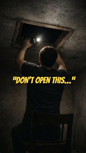 “I Opened the Attic Hatch… 😨”