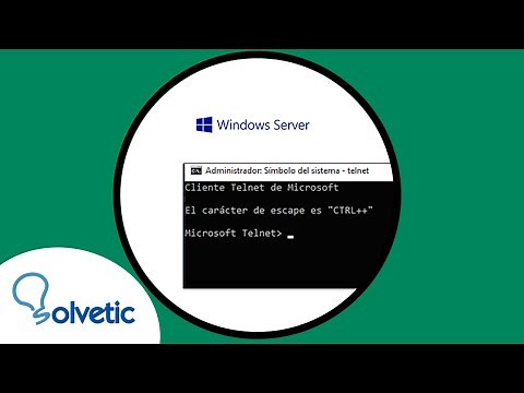 ✅ HABILITAR TELNET Windows Server 2022