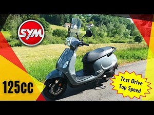 SYM Fiddle IV 125cc ABS Roller Probefahrt │Top Speed Test │B196 │Review │Das Günstige Pendlertool