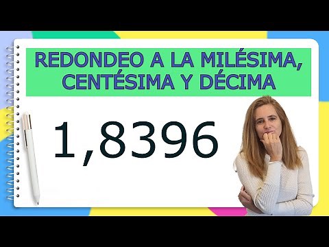 Rounding decimals step by step (tenths, hundredths and thousandths) ✅
