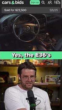 BMW E36 M3 Prices are on the Rise