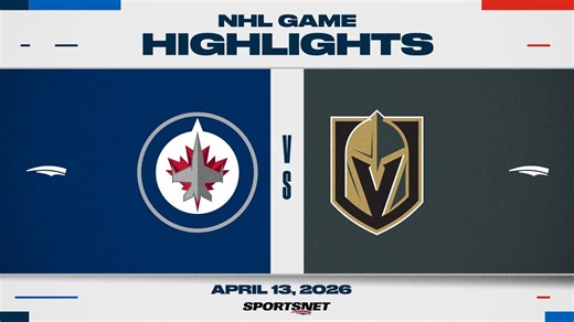 NHL Highlights | Jets vs. Golden Knights - April 13, 2026