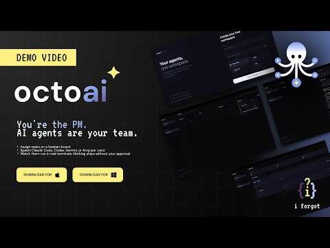i forgot - OctoAI Demo Video