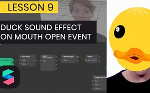 Spark AR教程9：如何使用Patch Editor在张开嘴上播放音效