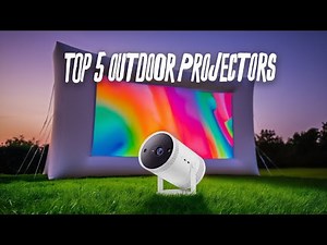 Top 5 Best Outdoor Projectors of 2026 | Best Picture Quality & Brightness Tested!