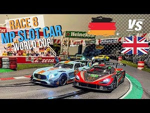 Carrera Digital 132 - RACE 8 - GERMANY VS GREAT BRITAN! We’re Back!