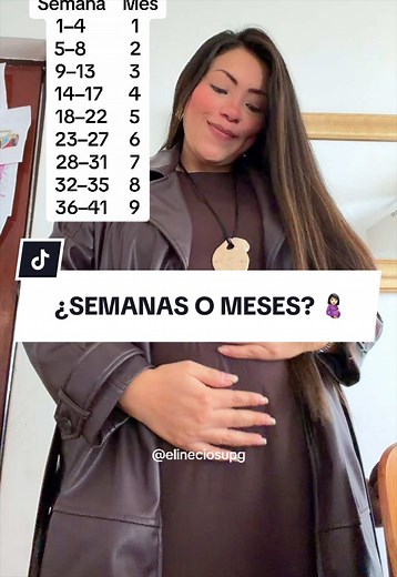 ¿Cómo convertir semanas a meses de embarazo: tabla práctica