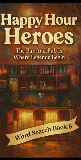 InkxCity Happy Hour Book 8 Word Search 3 Second Challenge 1