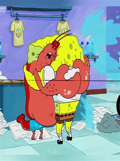 #spongebob #tiktok #film #movie | mr krabs stuck in steam room