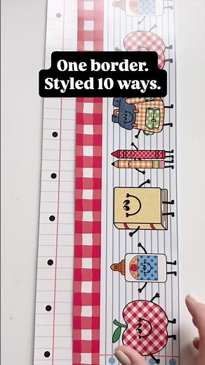 10 different ways to style this classroom bulletin board border!