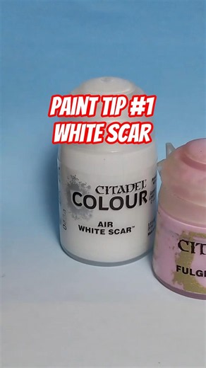 Had enough of White Scar? try this..... #warhammer #painting #miniatures #tips #hacks