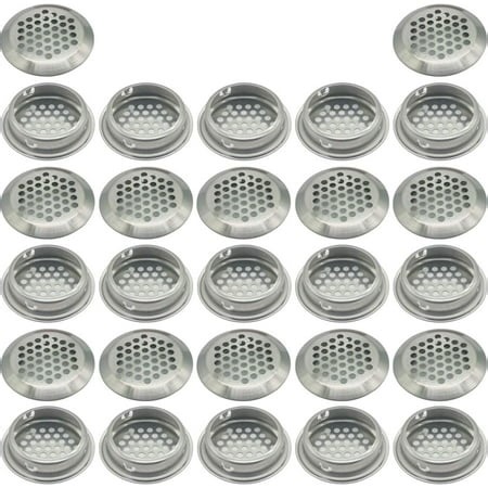 Odor-Free Environment Stainless Steel Air Vents, Multipurpose Use Honeycomb Design Mesh Hole Louver for Cabinets, Shoe Cabinets, Offices (35mm x 12mm) - Walmart.ca