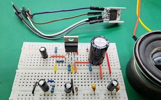 任务三：TDA2030功放电路（OTL及OCL接法）