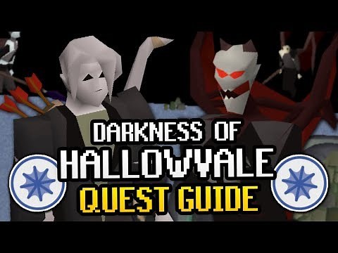 Darkness of Hallowvale OSRS Quest Guide 2020 (Real Time, Step by Step with Ironman Method)