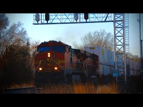BNSF Intermodal and Oil Action - Staples Subdivision