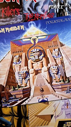 92K views · 4K reactions | Iron Maiden - Powerslave Originally released on Sept. 3, 1984  40th Anniversary Edition released on Nov. 15, 2024 This beautiful Zoetrope Edition is a visually stunning collectible that combines the legendary album's music with mesmerizing animated visuals! Iron Maiden #Powerslave #recordoftheday #vinylcollection #Zoetrope | Duke TV | Facebook