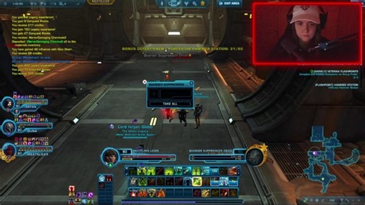 #1 MERC HEALER IN NA | SWTOR Crafting and Grinding | Zain Allen for President | !youtube !discord