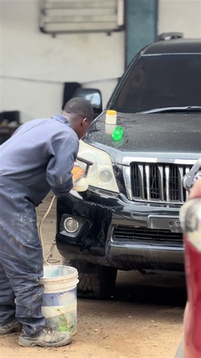 THE FINAL FINISHED RESULTS ON J150👌🏻🔥#fyp #prado150 #toplinepanelbeaters #garagelife #buffing